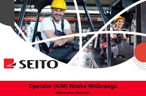 Operator Wózka Widłowego (k/m) 